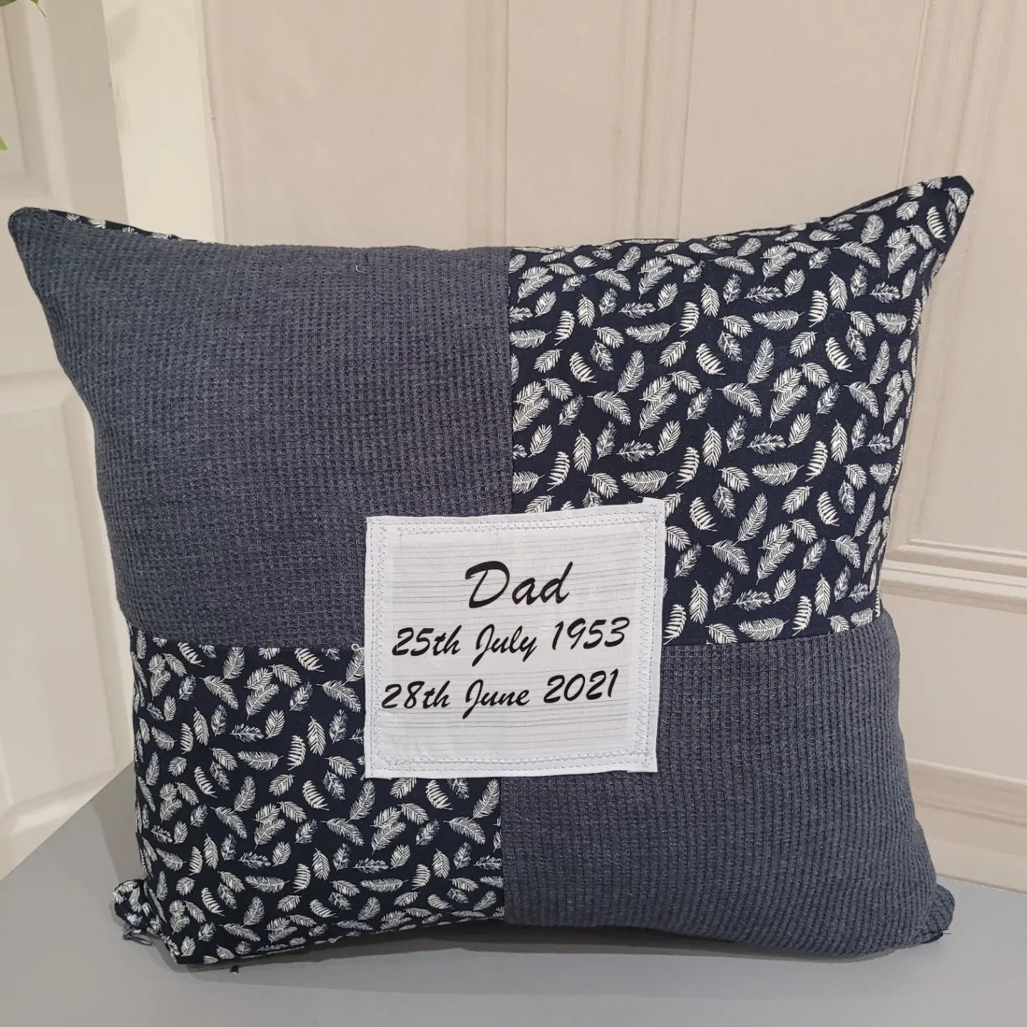 Memory keepsake cushions By.Meggy-Fifee
