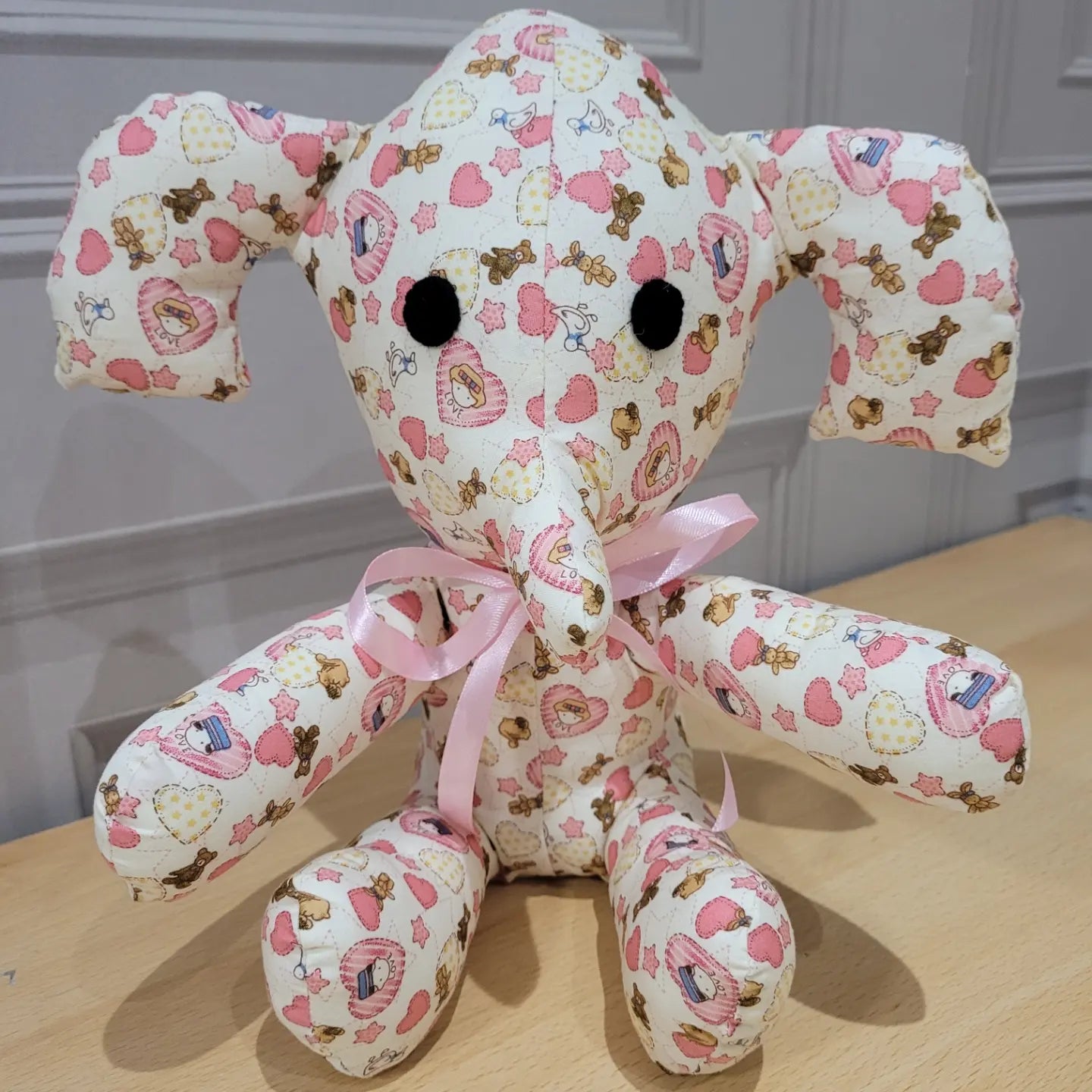 Baby elephants cotton soft toys By.Meggy-Fifee
