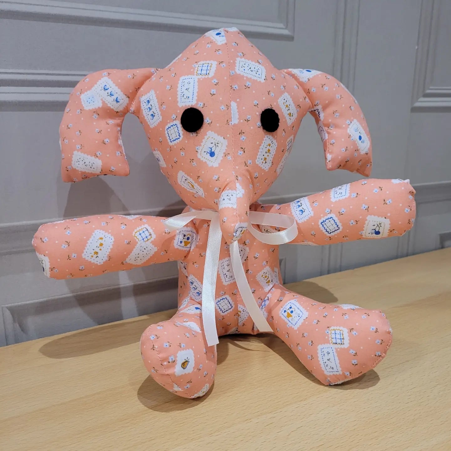 Baby elephants cotton soft toys By.Meggy-Fifee