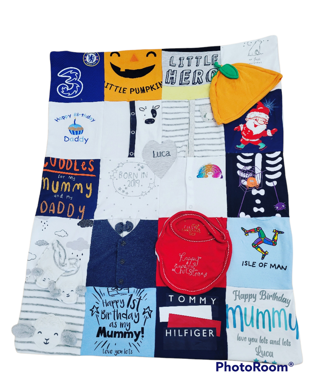 Baby clothing keepsake memory clothing bankets small By.Meggy-Fifee